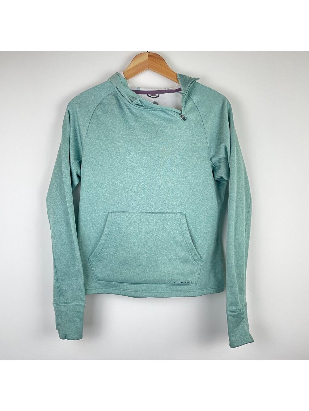 Club Ride Sevvy Hoodie - Womens - Light Mallard - Size Small